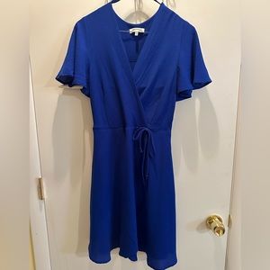Blue Skater Dress